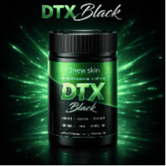 DTX Black – Suplemento para Emagrecimento, Controle do Apetite e Desinchaço